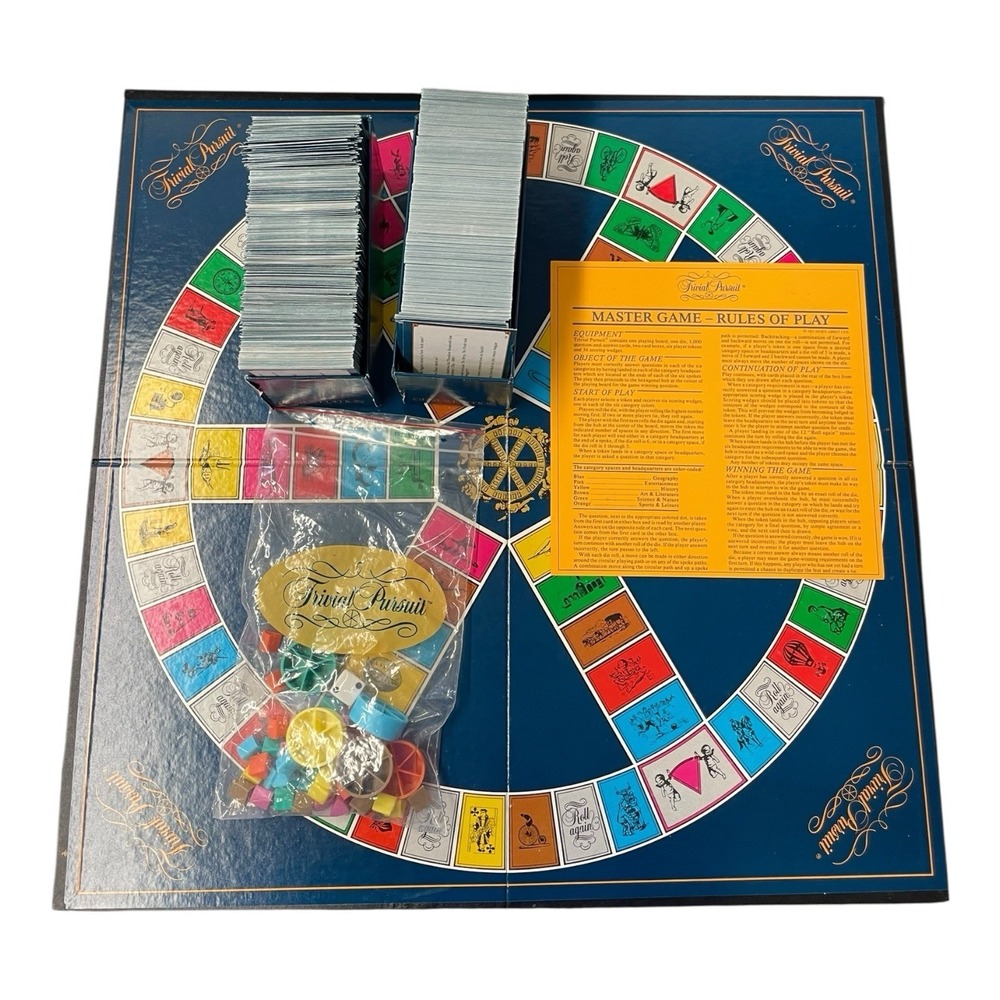 Trivial Pursuit Master Game Genus Edition
